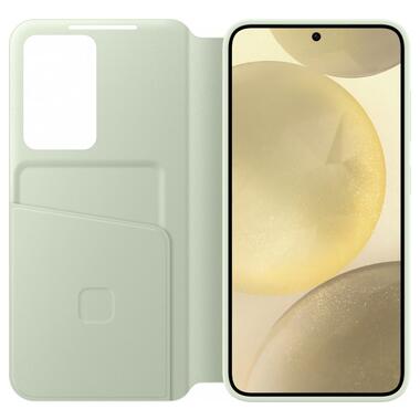 Чехол Samsung Galaxy S24 (S921) Smart View Wallet Case зелений світлий (EF-ZS921CGEGWW) фото №5