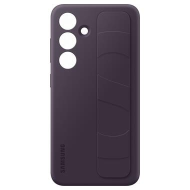 Чехол Samsung Galaxy S24 (S921) Standing Grip Case фіолетовий темний (EF-GS921CEEGWW) фото №1
