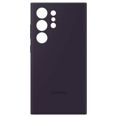 Чехол Samsung Galaxy S24 Ultra (S928) Silicone Case фіолетовий темний (EF-PS928TEEGWW) фото №1