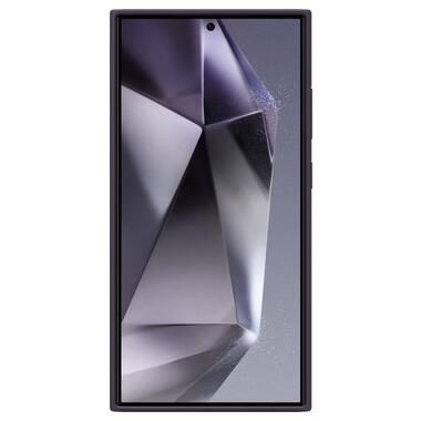 Чехол Samsung Galaxy S24 Ultra (S928) Silicone Case фіолетовий темний (EF-PS928TEEGWW) фото №5