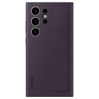Чехол Samsung Galaxy S24 Ultra (S928) Standing Grip Case фіолетовий темний (EF-GS928CEEGWW) фото №2