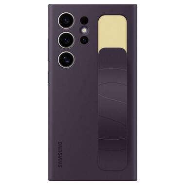 Чехол Samsung Galaxy S24 Ultra (S928) Standing Grip Case фіолетовий темний (EF-GS928CEEGWW) фото №3