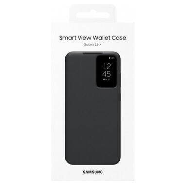Чехол Samsung Galaxy S24+ (S926) Smart View Wallet Case чорний (EF-ZS926CBEGWW) фото №6