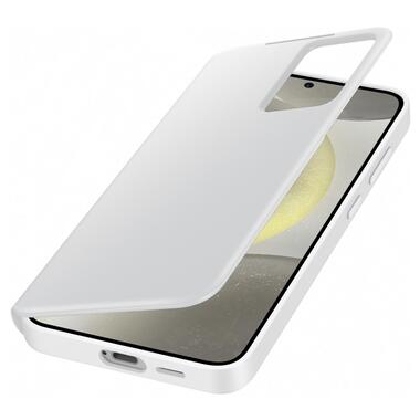 Чjхол-книжка Samsung Smart View Wallet для Samsung Galaxy S24 White EF-ZS921CWEGWW фото №3