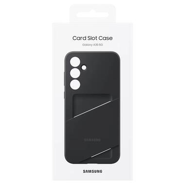 Чохол Samsung Galaxy A35 (A356) Card Slot Case чорний (EF-OA356TBEGWW) фото №7
