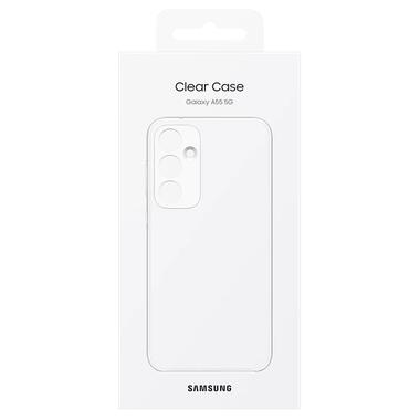 Чохол Samsung Galaxy A55 (A556) Clear Case прозорий (EF-QA556CTEGWW) фото №6