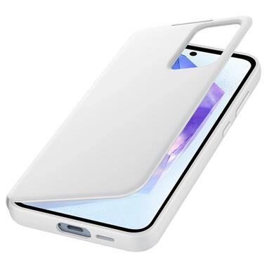 Чохол Samsung Galaxy A55 (A556) Smart View Wallet Case білий (EF-ZA556CWEGWW) фото №5