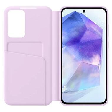 Чохол Samsung Galaxy A55 (A556) Smart View Wallet Case фіолетовий (EF-ZA556CVEGWW) фото №4