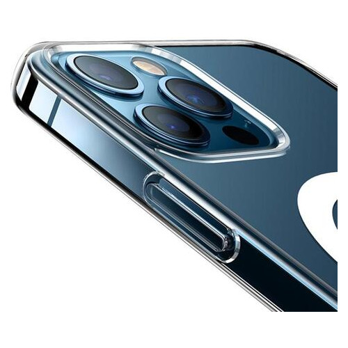 Захисний чохол WK Design Military Grade Shatter Magnet прозорий для iPhone 12 Pro Max фото №2