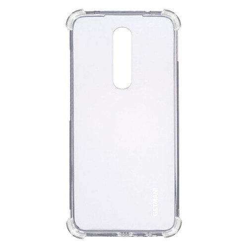 TPU чохол Getman Ease logo посилені кути OnePlus 8 Прозорий / Transparent фото №1