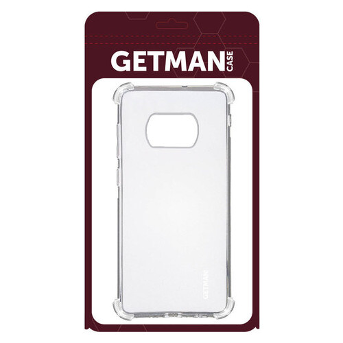 TPU чохол Getman Ease logo посилені кути Xiaomi Poco X3 NFC Прозорий / Transparent фото №2