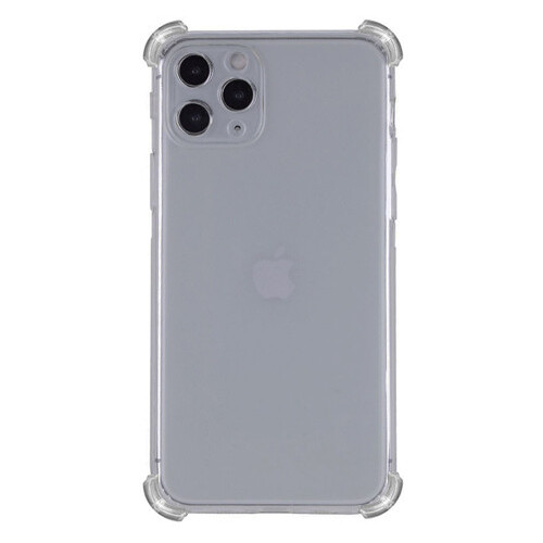 TPU чохол Getman Ease logo посилені кути Apple iPhone 13 Pro (6.1) Сірий (прозорий) фото №1
