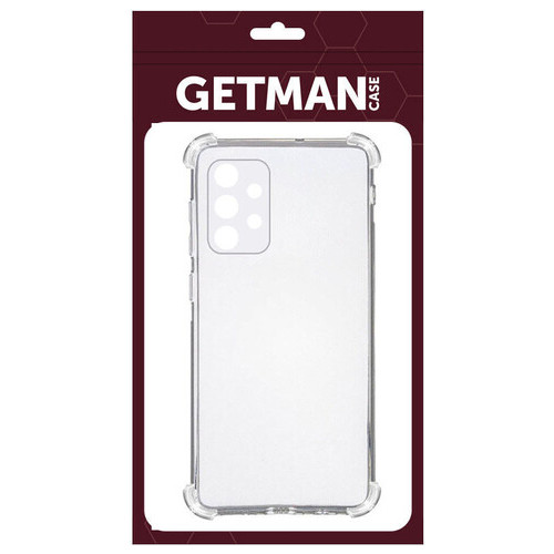 TPU чохол Getman Ease logo посилені кути Samsung Galaxy A33 5G Безбарвний (прозорий) фото №2