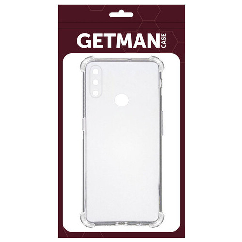 TPU чохол Getman Ease logo посилені кути Samsung Galaxy A10s Безбарвний (прозорий) фото №2