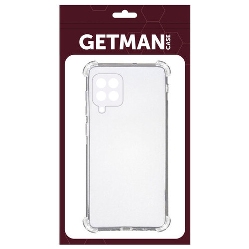 TPU чохол Getman Ease logo посилені кути Samsung Galaxy M53 5G Безбарвний (прозорий) фото №2