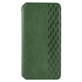 Шкіряний чохол книжка GetmanCubic (PU) Samsung Galaxy A54 5G Зелений фото №1