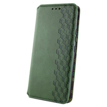 Шкіряний чохол книжка GetmanCubic (PU) Samsung Galaxy A54 5G Зелений фото №5