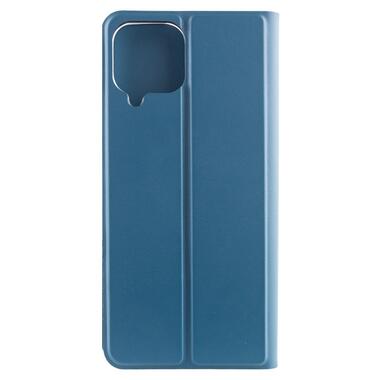 Шкіряний чохол книжка Getman Elegant (PU) Samsung Galaxy M33 5G Синій фото №2