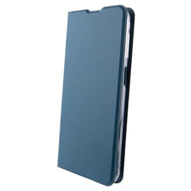 Шкіряний чохол книжка Getman Elegant (PU) Samsung Galaxy M33 5G Синій фото №4