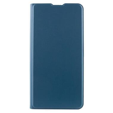 Шкіряний чохол книжка Getman Elegant (PU) Xiaomi Redmi Note 10 Pro / 10 Pro Max Синій фото №1