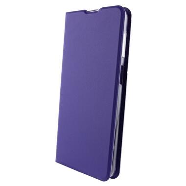Шкіряний чохол книжка Getman Elegant (PU) Xiaomi Redmi Note 10 Pro / 10 Pro Max Фіолетовий фото №3