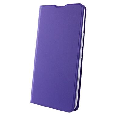 Шкіряний чохол книжка Getman Elegant (PU) Xiaomi Redmi Note 11 (Global) / Note 11S Фіолетовий фото №2
