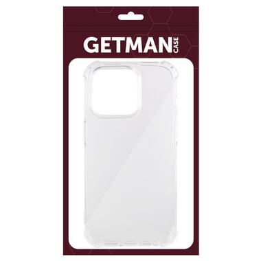 TPU чохол Getman Ease logo посилені кути Apple iPhone 15 Pro (6.1) Безбарвний (прозорий) фото №16