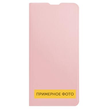 Шкіряний чохол книжка Getman Elegant (PU) TECNO Spark 8C Рожевий фото №1