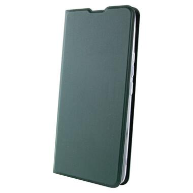 Шкіряний чохол книжка Getman Elegant (PU) Motorola Moto G32 Зелений фото №2