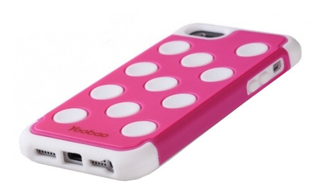 Чохол для iPhone 5 Yoobao 3 in 1 Protect case rose [PCI531-RS] фото №2