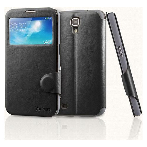 Чохол Yoobao Fashion Leather Case Samsung i9200 Galaxy Mega 6.3 black (LCSAMI9200-FBK) фото №1