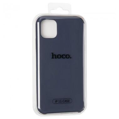 Чохол-накладка Hoco Pure Series Protective Case для iPhone 11 Dark Blue фото №2