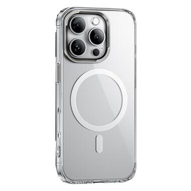 Чехол HOCO iPhone 16 Pro Max Vip magnetic protective case (AS11) transparent фото №1