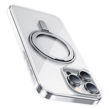 Чехол HOCO iPhone 16 Pro rotating magnetic case (AS1) transparent фото №2