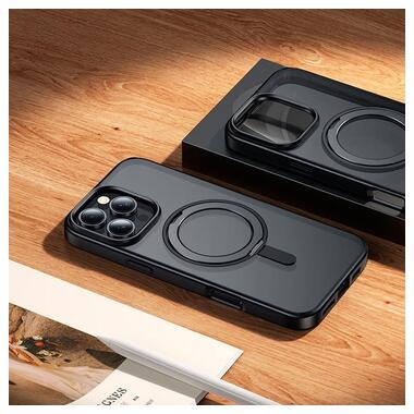 Чехол HOCO iPhone 16 Pro rotating magnetic case (AS1) черный фото №2