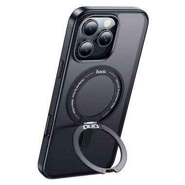 Чехол HOCO iPhone 16 Pro rotating magnetic case (AS1) черный фото №1