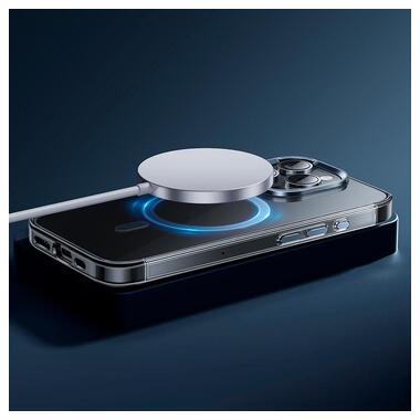 Чехол HOCO iPhone 16 Pro Vip magnetic protective case (AS11) transparent-black фото №4
