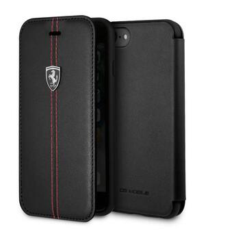 Чехол-книга CG Mobile  для iPhone 8 Ferrari Heritage Vertical, черный фото №1