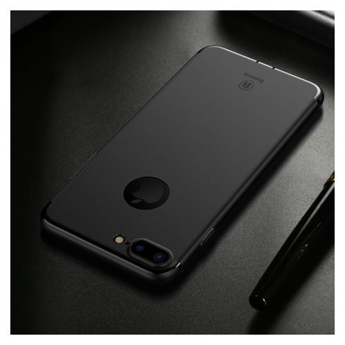 Чохол Baseus для iPhone 8 Plus/7 Plus Simple Solid Black (ARAPIPH7P-MS01) фото №3