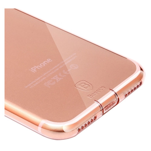 Чохол Baseus для iPhone 8/7 Simple Pluggy Rose Gold (ARAPIPH7-A0R) фото №4