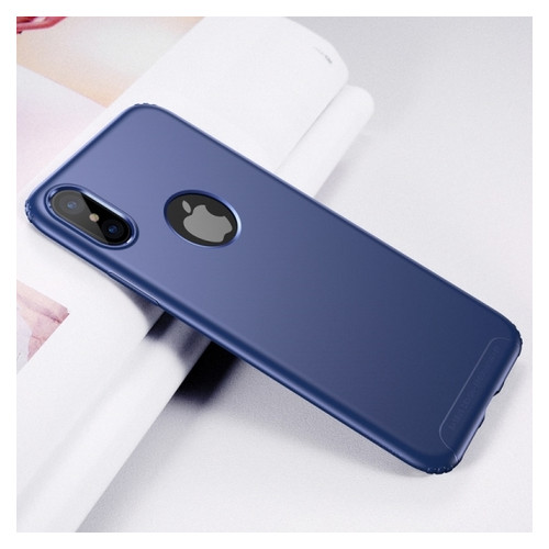 Чохол Baseus для iPhone X Soft Case Blue (WIAPIPHX-SJ03) фото №5