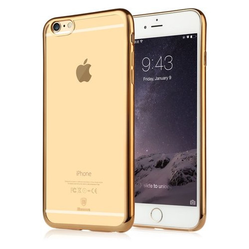 Чохол Baseus Shining золотой для iPhone 6 Plus/6S Plus фото №1
