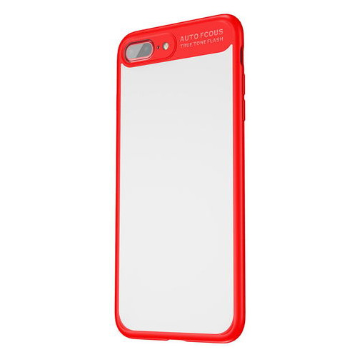 Чохол із дзеркалом Baseus Mirror червоний для iPhone 8 Plus/7 Plus фото №1