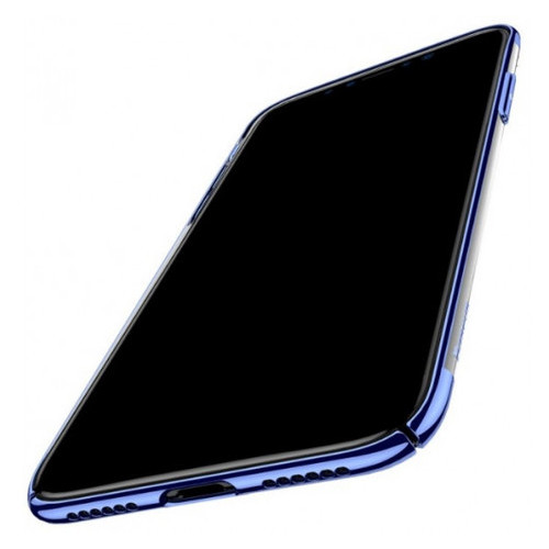Чохол Baseus Glitter для iPhone X, Blue (WIAPIPHX-DW03) фото №3