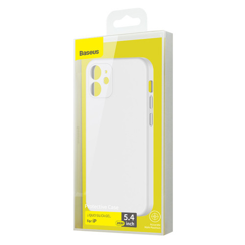 Чохол Baseus для iPhone 12 Mini Білий (WIAPIPH54N-YT02) фото №2