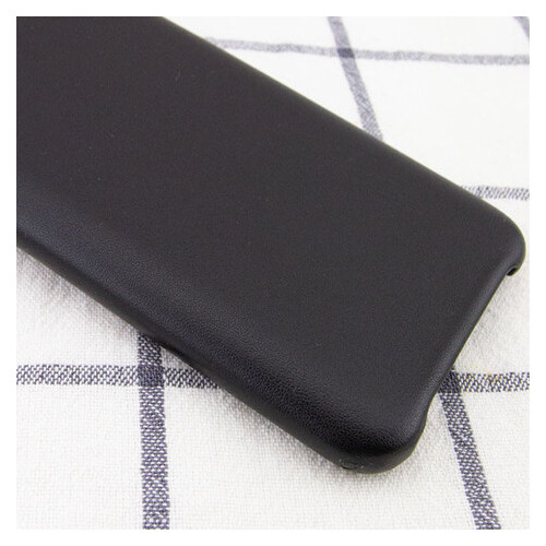 Шкіряний чохол Ahimsa PU Leather Case (A) Apple iPhone 12 Pro / 12 (6.1) Чорний фото №2