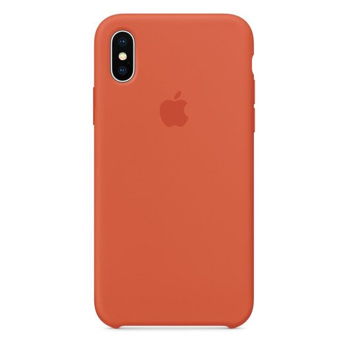 Силіконовий чохол Iworld помаранчевий iPhone X фото №1
