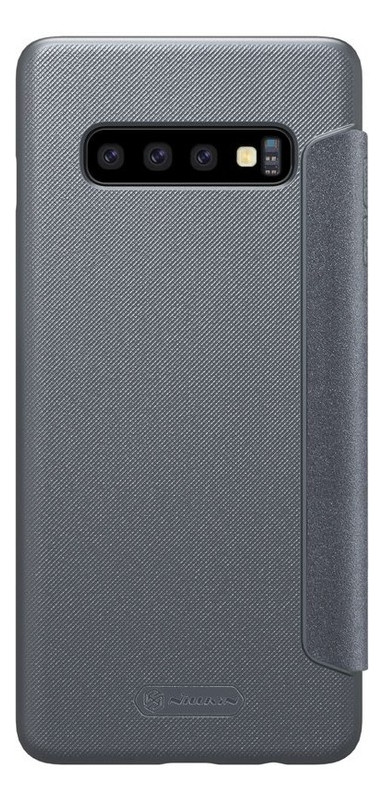 Чехол Nillkin Sparkle Leather Case Samsung Galaxy S10 (SM-G973) Black фото №2