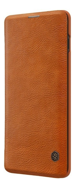 Чехол-книжка Nillkin Qin Leather Case Samsung Galaxy S10 Brown фото №3