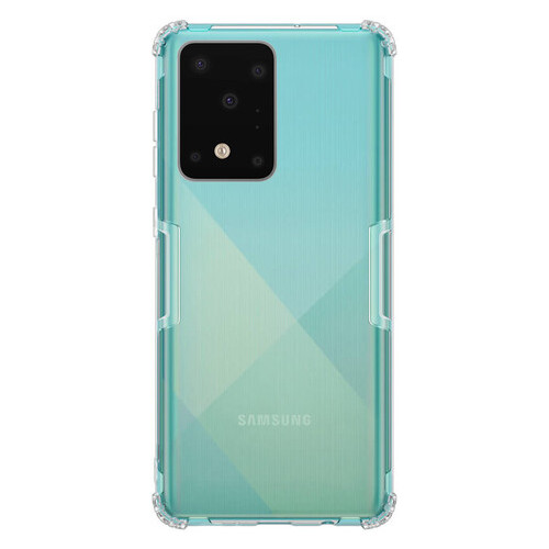 TPU чохол Nillkin Nature Series Samsung Galaxy S20 Ultra Сірий (прозорий) фото №1